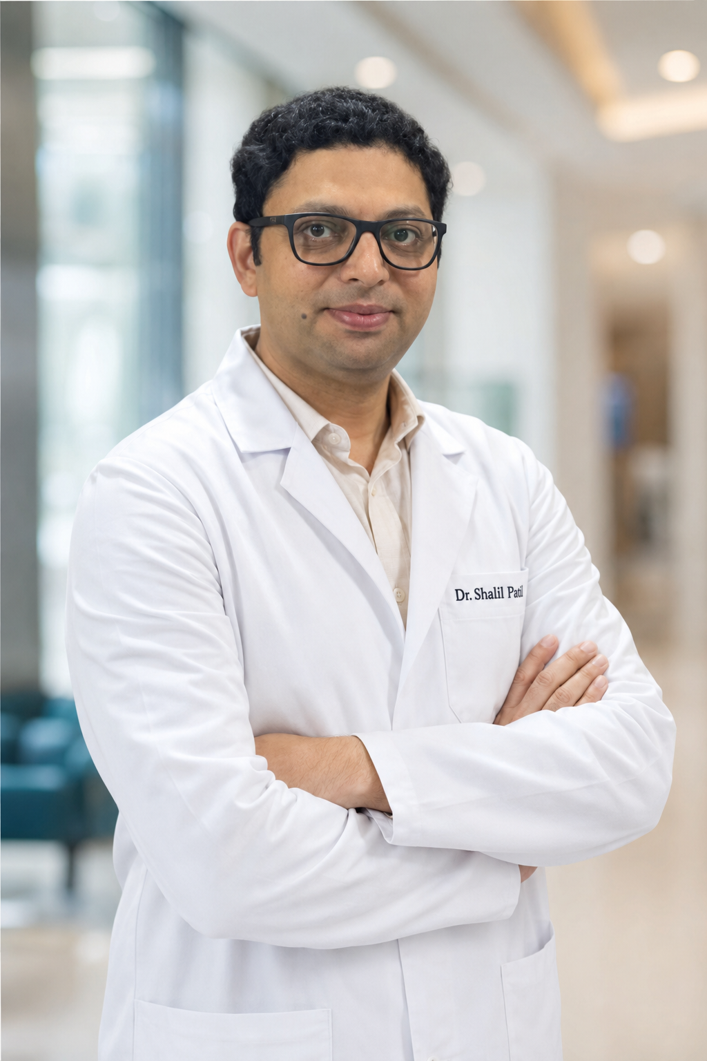 Dr. Shalil Patil, a leading pediatric surgeon in Vasai-Virar