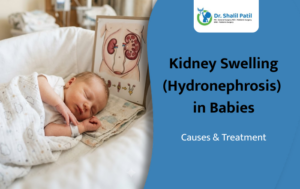 Learn about hydronephrosis in babies causes, symptoms, diagnosis & treatment options. Expert pediatric urology insights from Dr. Shalil Patil,